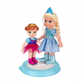 Игровой набор Disney Princess 310180 Принцессы Дисней Холодное Сердце Две куклы 15 см. на катке фото