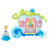 Hasbro Disney Princess B5345 Маленькая кукла и модные аксессуары Золушка с каретой фото
