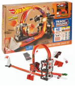 Hot Wheels DWW96 Хот Вилс Конструктор трасс: взрывной набор фото