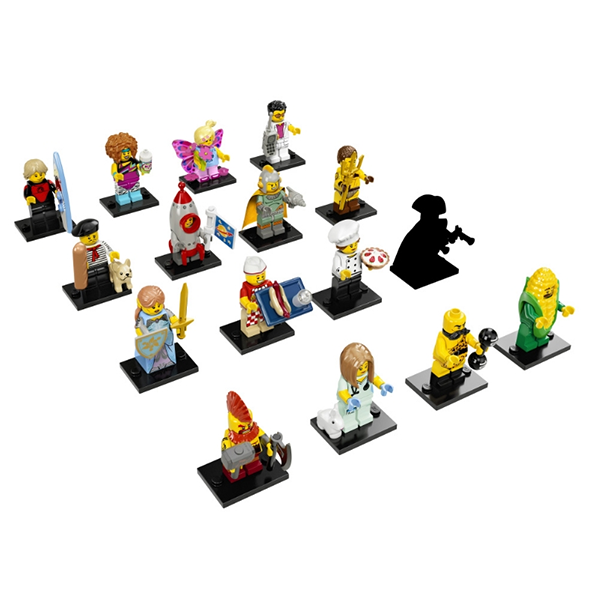 LEGO Minifigures 71018 Конструктор ЛЕГО Минифигурки версия 2 фото