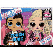 Игровой набор Куклы LOL OMG Movie Magic Tough Dude и Pink Chick 576501