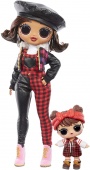 Кукла Lol OMG серия Winter Chill Camp Cutie + кукла Babe in The Woods 570257