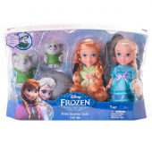 Игровой набор Disney Princess 310630 Принцессы Дисней Холодное Сердце 2 куклы 15 см и тролли фото