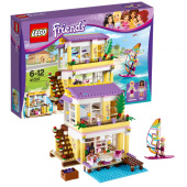 Конструктор Lego Friends 41037 Лего Подружки Пляжный домик Стефани фото