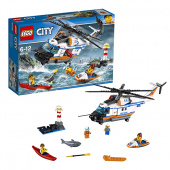Lego City Сверхмощный спасательный вертолёт 60166 фото
