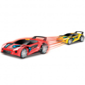 Hot Wheels HW90533 Машинка Хот вилс на батарейках свет+звук электромеханическая, желтая 25 см фото
