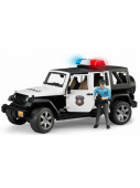 Внедорожник Jeep Wrangler Bruder Полиция с фигуркой 02526 фото
