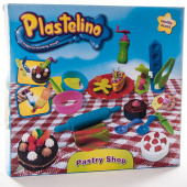 Набор для творчества Plastelino NOR3288 Пластелино "Пекарня" - масса для лепки + аксессуары