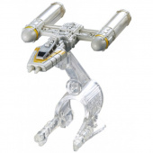Hot Wheels CGW59 Star Wars Y-Wing Fighter Gold Leader фото