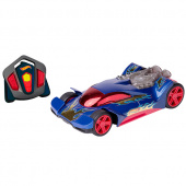Hot Wheels HW90480 Машинка Хот вилс на батарейках свет+звук на РУ управлении, синяя 23 см фото