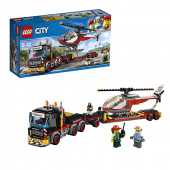 Lego City Перевозчик вертолета 60183 фото