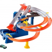 Набор игровой Hot Wheels Сити автотрек Транспортер FDF28 фото