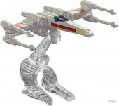 Hot Wheels CKR61 Star Wars X-Wing Fighter Red 3 фото