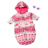 Одежда для интерактивной куклы Zapf Creation Baby born 821381 Бэби Борн Зимний комбинезон фото