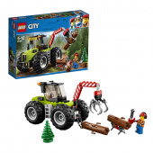 Lego City Лесной трактор 60181 фото