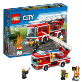 Lego City Пожарный автомобиль с лестницей 60107 фото