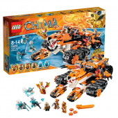 Lego Легенды Чима 70224 Передвижной командный пункт Тигров фото