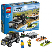 Lego City Внедорожник с катером 60058 фото