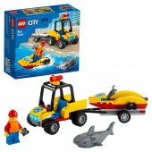 Конструктор LEGO City Пляжный спасательный вездеход 60286 фото