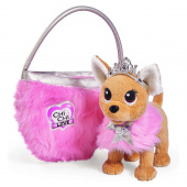 Собачка Chi Chi Love Принцесса с сумкой 20 см 105893126