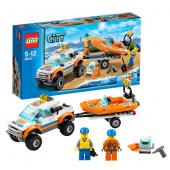 Lego City Внедорожник и катер водолазов 60012 фото