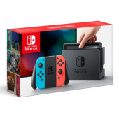 Nintendo Switch (неоновый красный/неоновый синий) фото