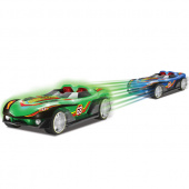 Hot Wheels HW90531 Машинка Хот вилс на батарейках свет+звук электромеханическая, синяя 25 см фото