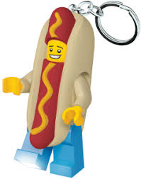 Брелок-фонарик LEGO LGL-KE119 Человек-Хот-дог фото