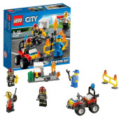 Lego City Пожарная охрана для начинающих 60088 фото