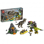 LEGO Jurassic World 75938 Бой тираннозавра и робота-динозавра  фото