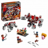 Конструктор LEGO Minecraft Битва за красную пыль 21163 фото