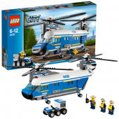 Lego City Грузовой вертолёт 4439 фото