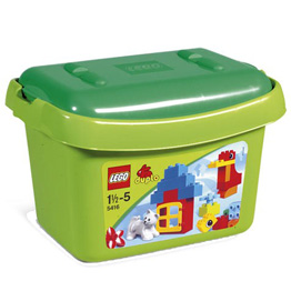 Лего Дупло 5416 Коробка с кубиками фото
