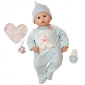 Zapf Creation Baby Annabell 792216 Бэби Аннабель Кукла-мальчик с мимикой, 46 см, кор.