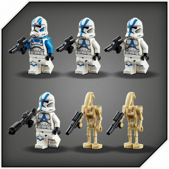 Конструктор LEGO Star Wars Клоны-пехотинцы 501 легиона 75280 фото