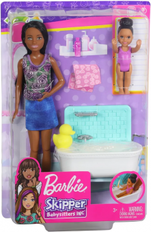 Игровой набор Кукла Барби няня FHY97/FHY99 Mattel Barbie