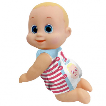 Кукла Баниэль ползущая, 16 см Bouncin' Babies 802002