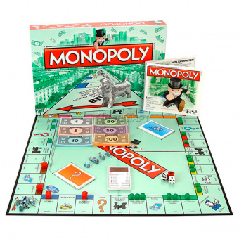 Настольная игра Monopoly 00009 Монополия Классическая
