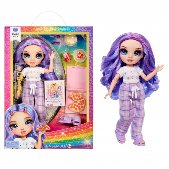 Кукла  Rainbow High Jr High PJ Party Violet Willow 503705