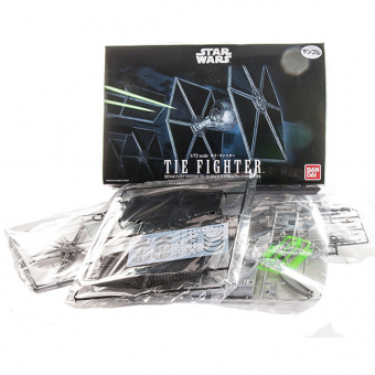 Star Wars Bandai 84614 Звездные Войны Сборная модель Истребитель TIE-Fighter 1:72 фото
