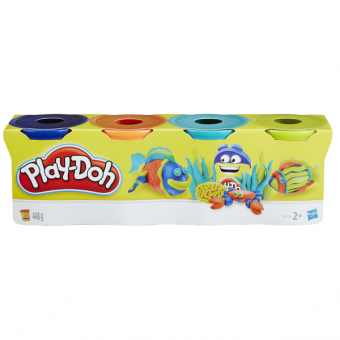 Play-Doh B5517 Игровой набор из 4 баночек в ассортименте (обновлённый)