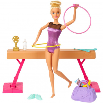 Набор игровой Barbie Гимнастка GJM72
