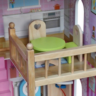 Кукольный домик из дерева - Nadia Wooden Toys