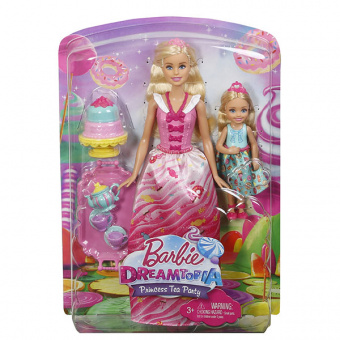 Mattel Barbie FDJ19 Барби Игровой набор - Чаепитие в Сладкограде