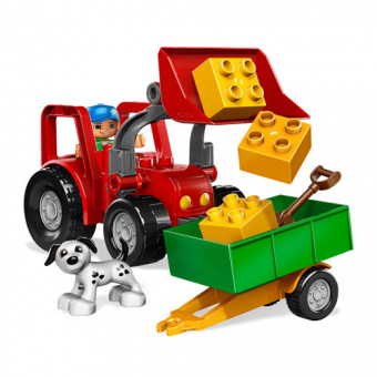 Lego Duplo 5647 Большой трактор фото