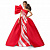 Барби Праздничная кукла брюнетка Mattel Barbie FXF03