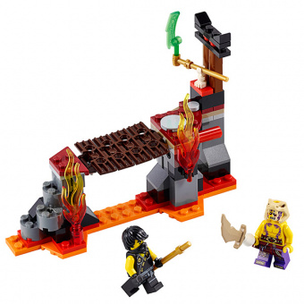 Lego Ninjago Сражение над лавой 70753 фото