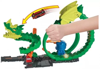 Трек Hot Wheels "Атака огненного дракона" HDP03 фото