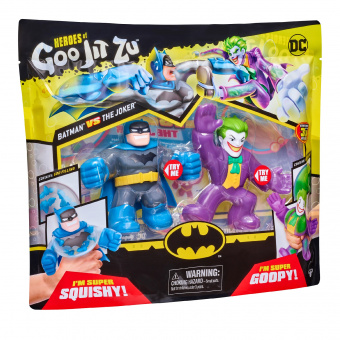 Гуджитсу Игровой набор тянущихся фигурок Бэтмен и Джокер DC GooJitZu 38685