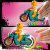 Конструктор LEGO City Трюковый мотоцикл с цыплёнком 60310 фото